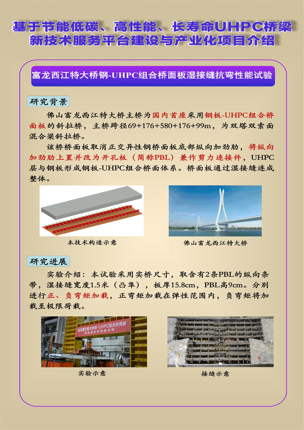 富龙西江特大桥钢-UHPC组合桥面板湿接缝抗弯性能试验_01.jpg